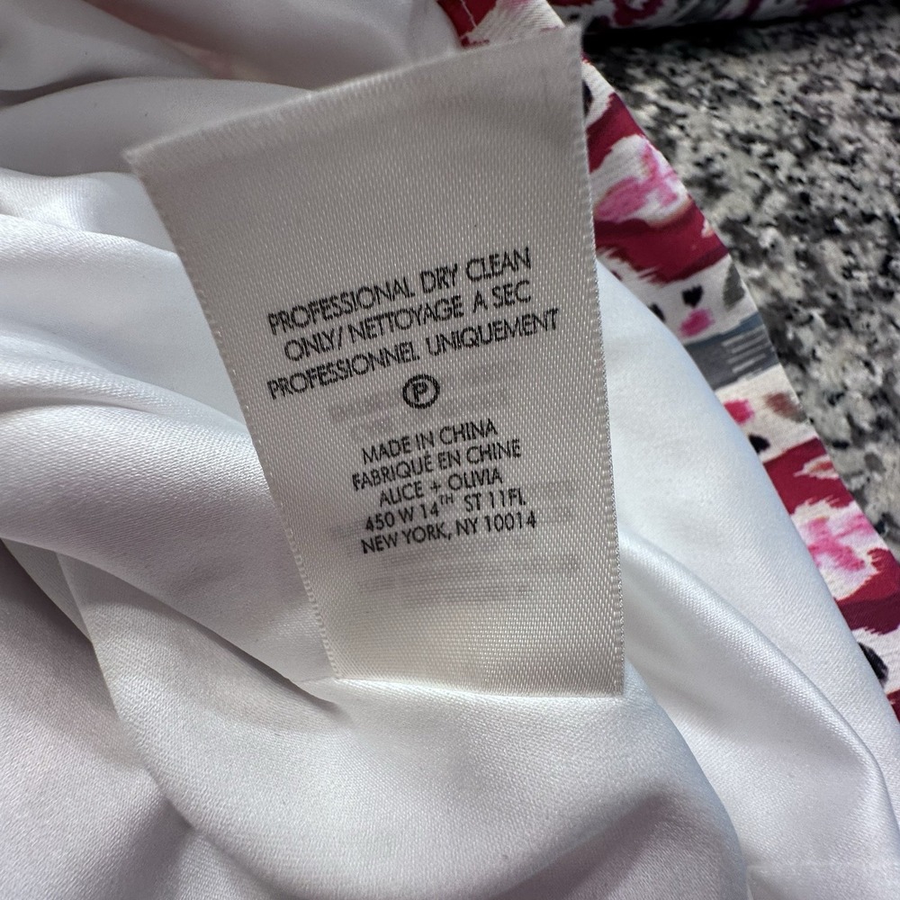 Alice + Olivia Anorak Half-Zip Hoodie Vntg Malibu Print Boho Sz Lg See Descript - Picture 7 of 11